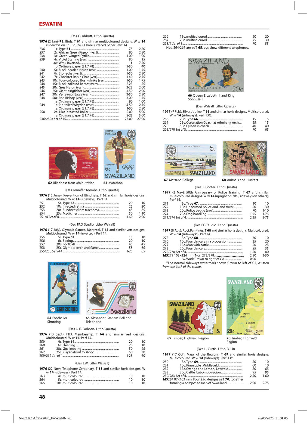 Southern Africa Stamp Catalogue 3rd Edition