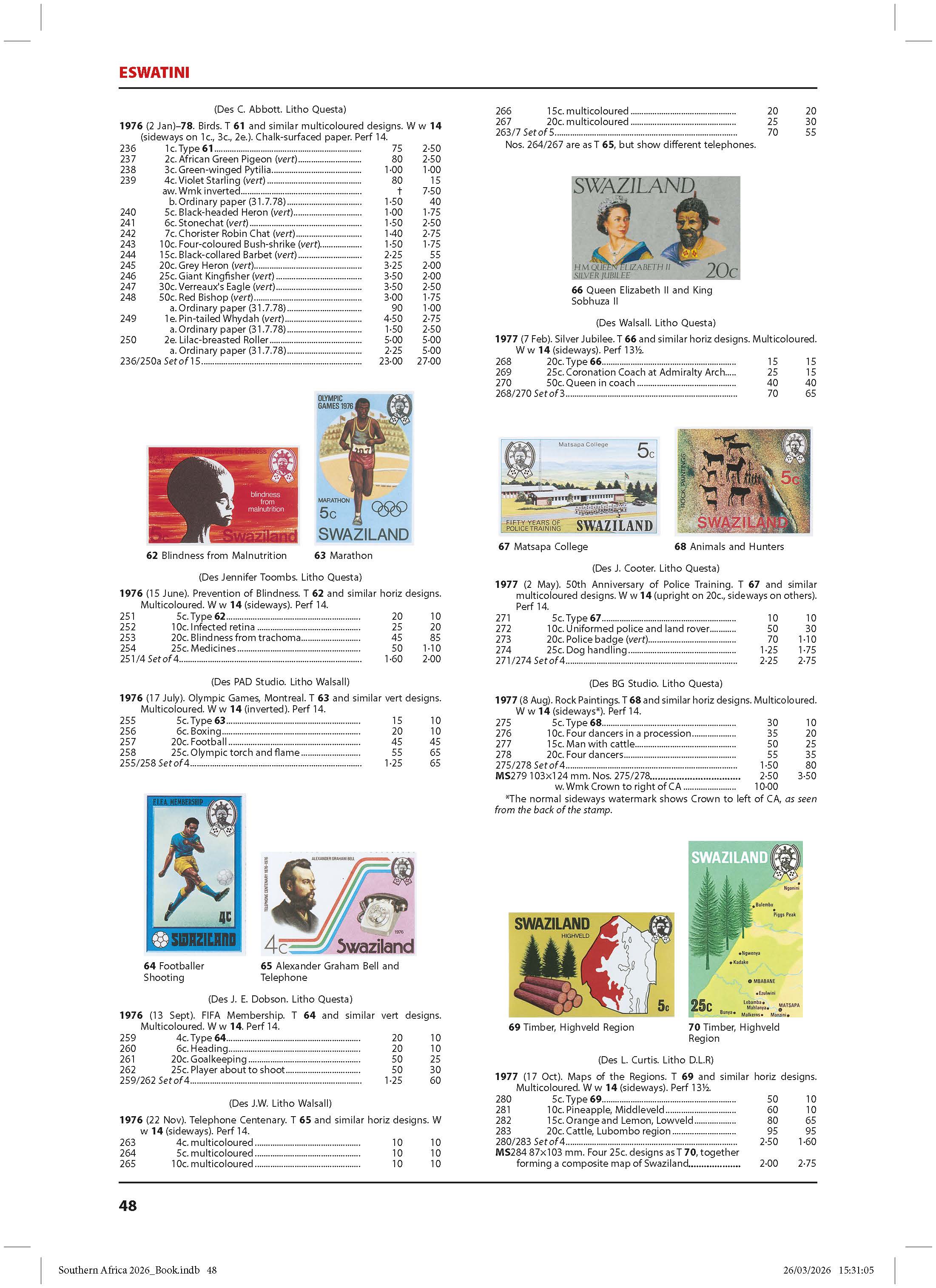 Southern Africa Stamp Catalogue 3rd Edition