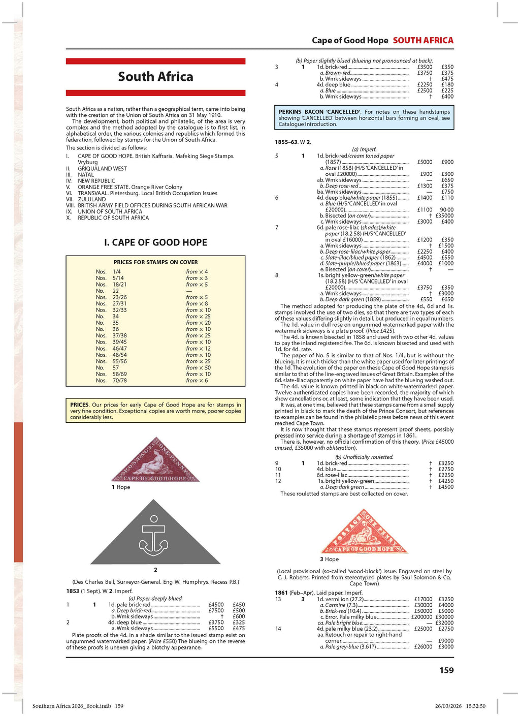 Southern Africa Stamp Catalogue 3rd Edition