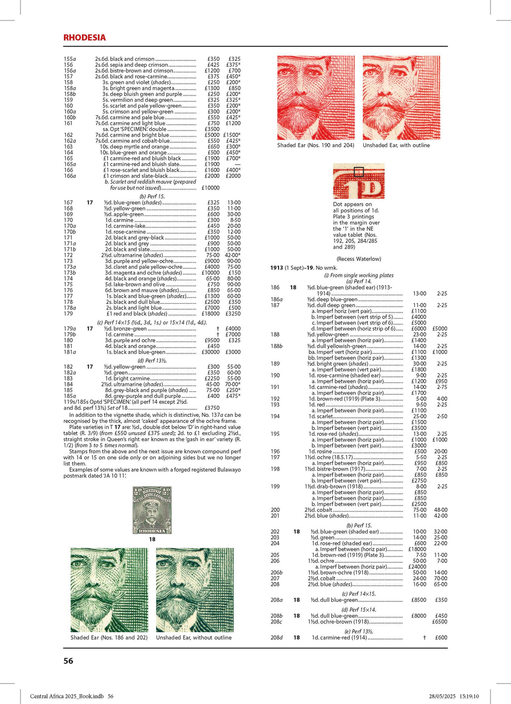Central Africa Catalogue 3rd Edition