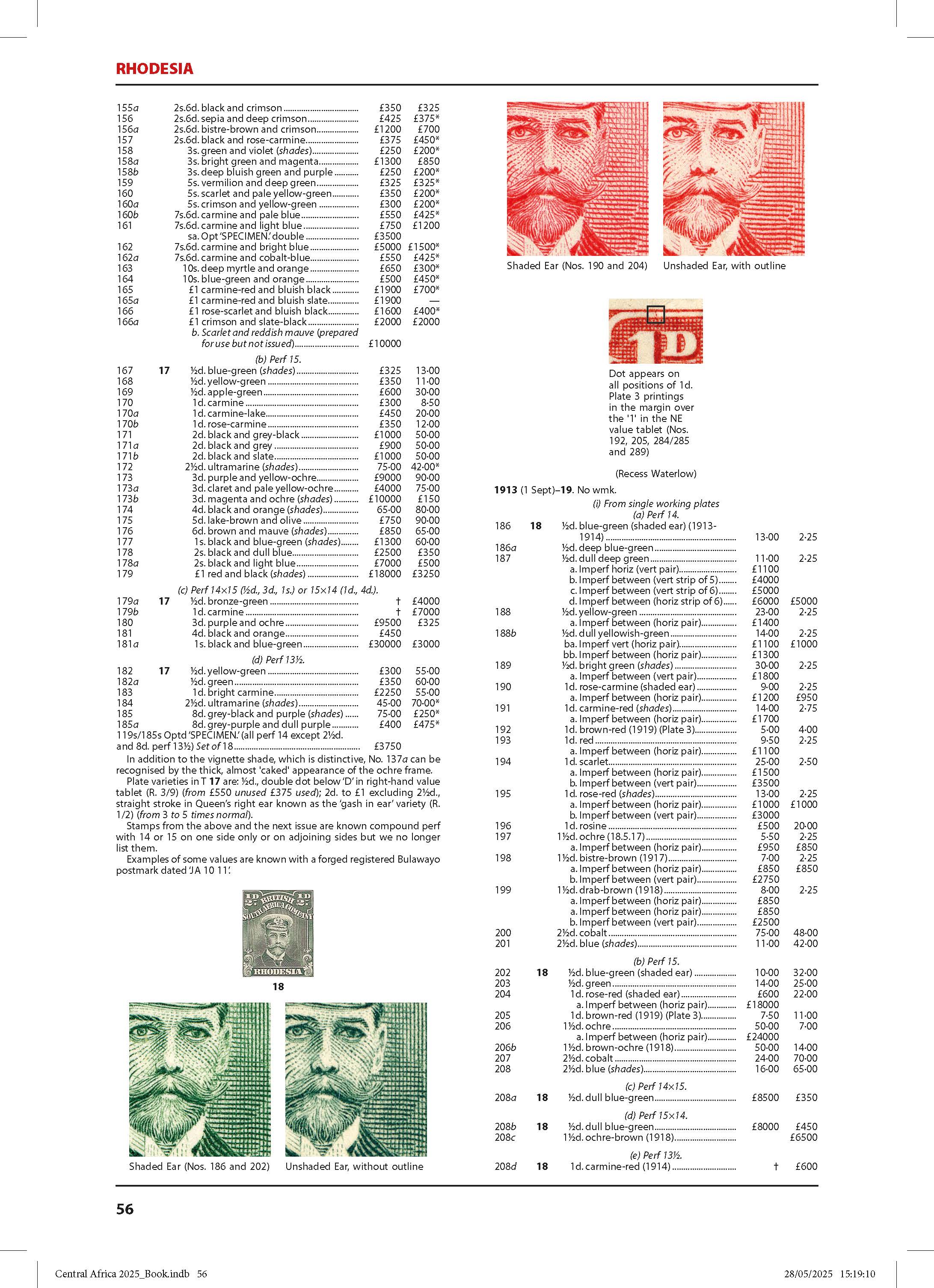Central Africa Catalogue 3rd Edition