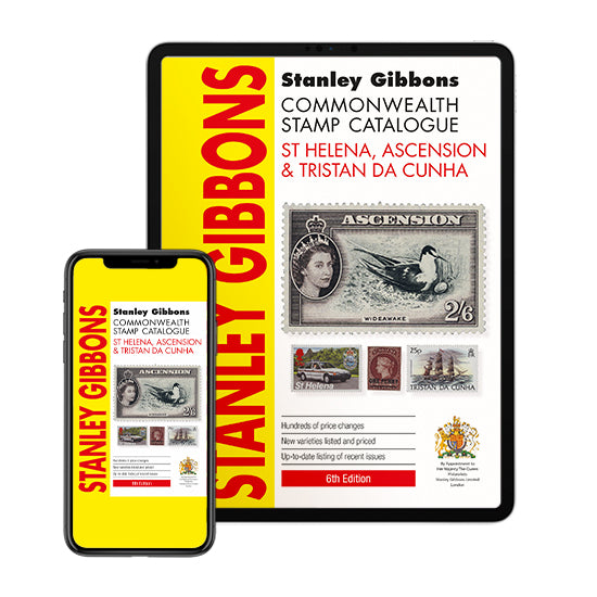 DIGITAL VERSION - St Helena Ascension & Tristan Da Cunha Stamp Catalogue